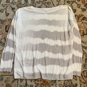 Barefoot Dreams CozyChic ultra light boatneck pullover Sz Large. Gently used.